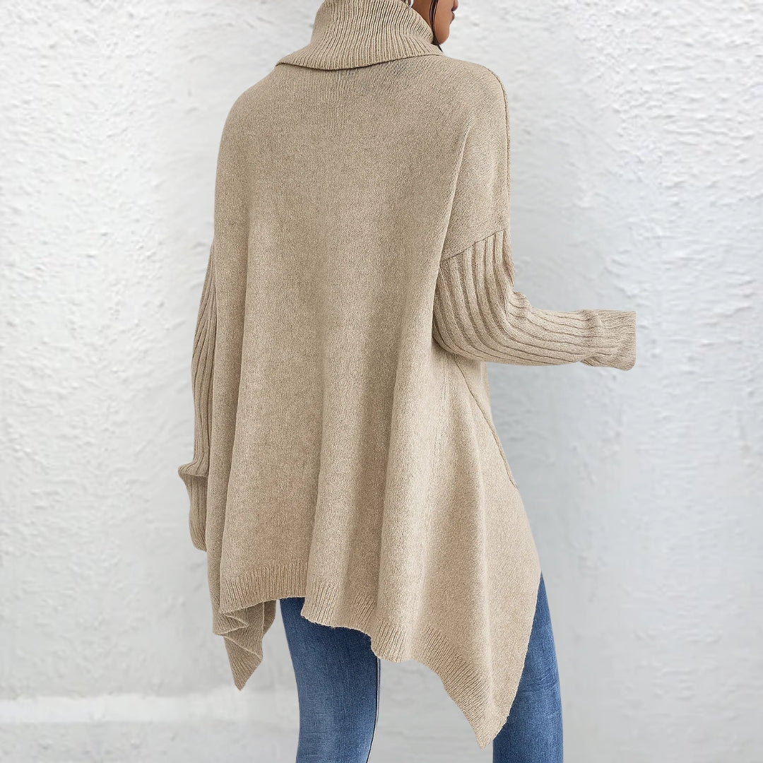 Women’s Casual Relaxed Fit Turtleneck Sweater