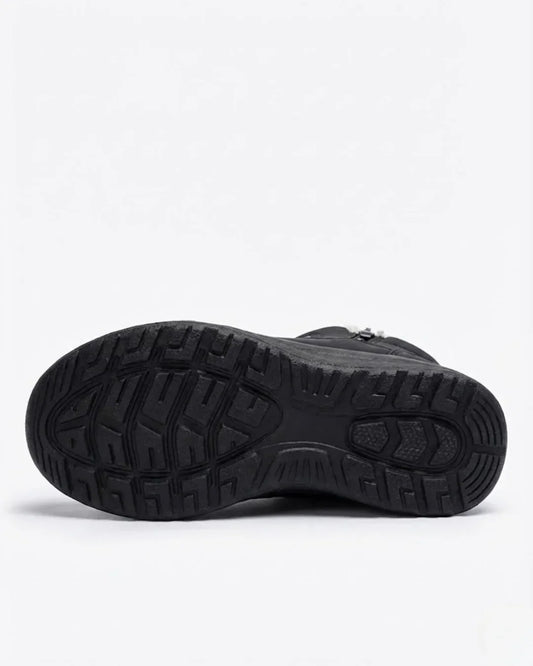 Women’s Quilted Side Zip Winter Ankle Boots