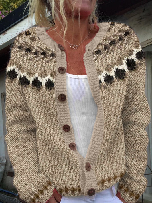 Aubree | Vintage Icelandic Cardigan