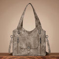 Women’s Khaki Detachable Strap Shoulder Bag