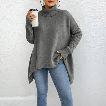Women’s Casual Relaxed Fit Turtleneck Sweater