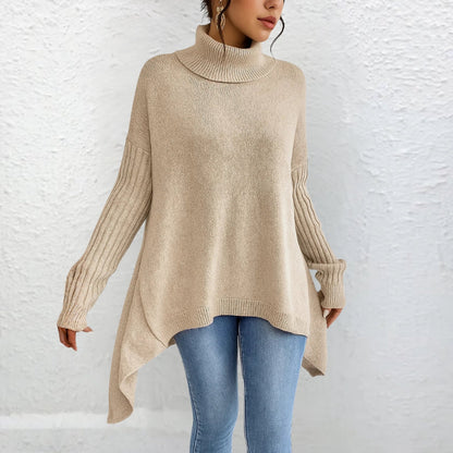 Women’s Casual Relaxed Fit Turtleneck Sweater