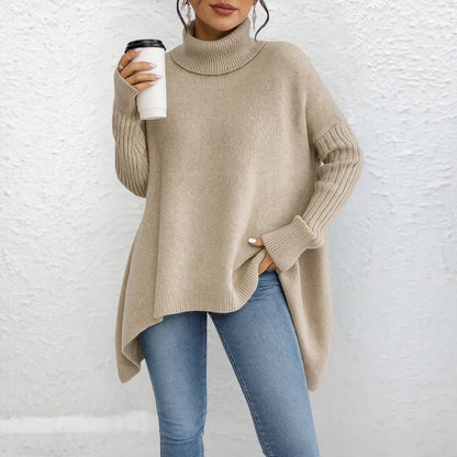 Women’s Casual Relaxed Fit Turtleneck Sweater