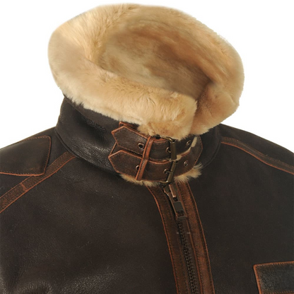 Men’s Classic Aviator Bomber Jacket