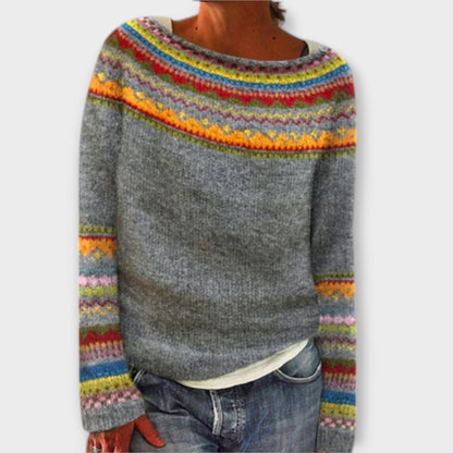 Women’s Cozy Long Sleeve Pullover Sweater