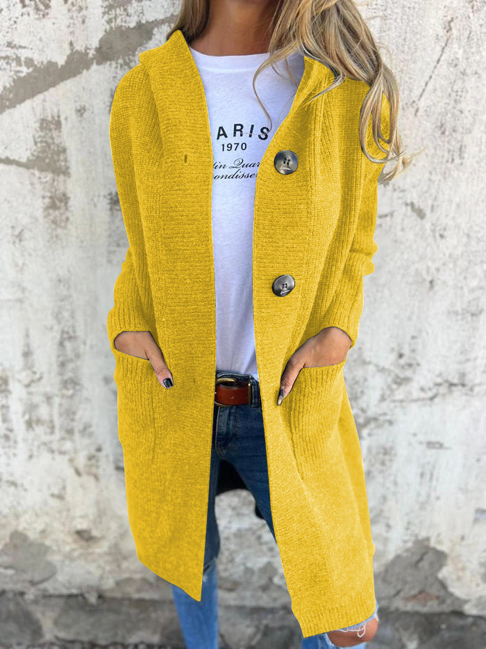 Women’s Longline Knit Open Front Cardigan