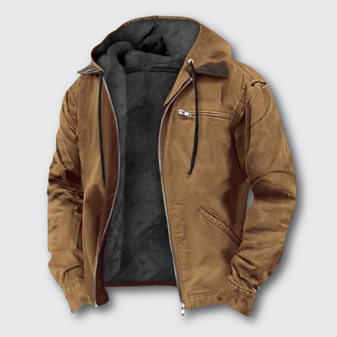 Men’s Hooded Padded Winter Jacket