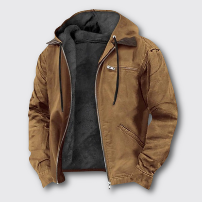 Men’s Hooded Padded Winter Jacket