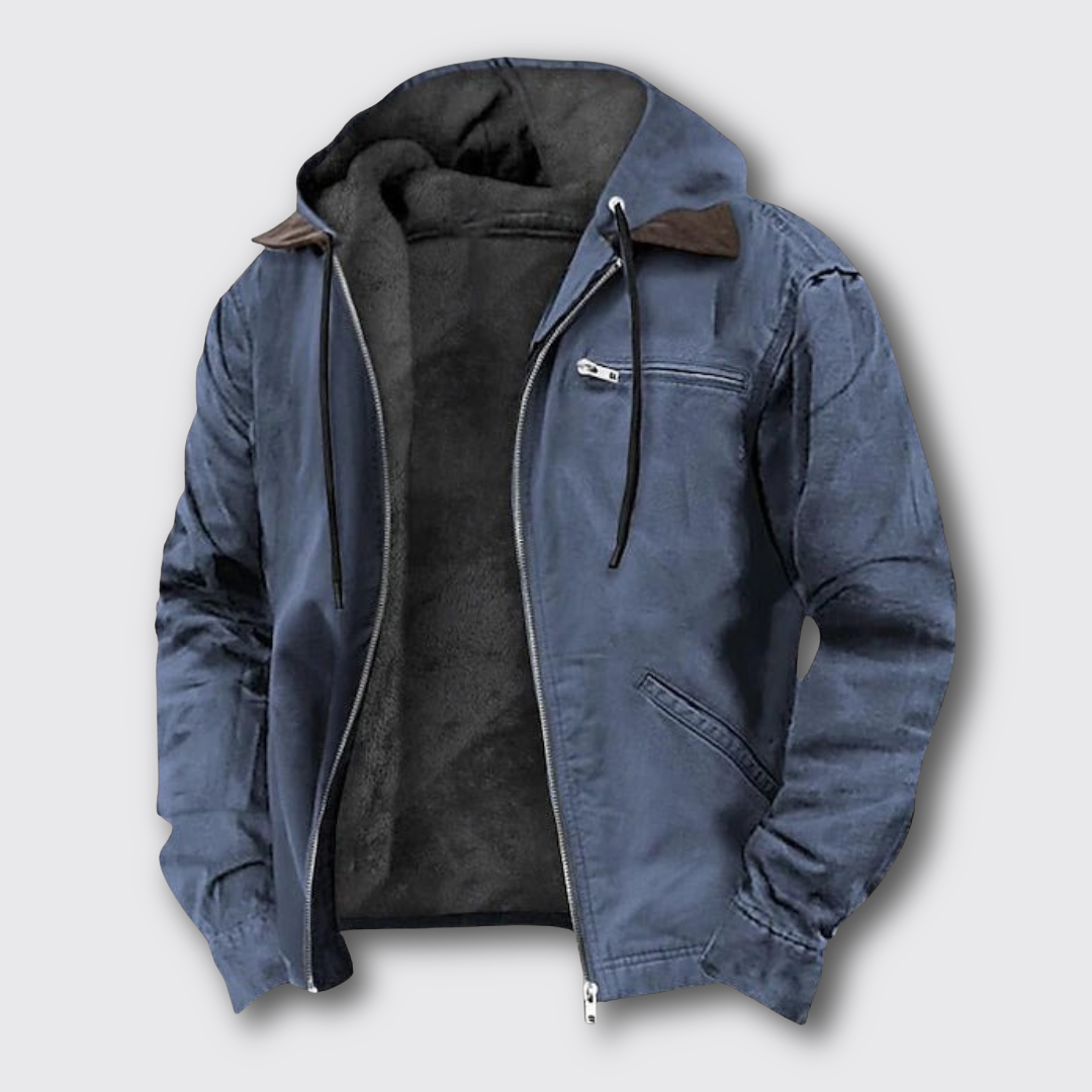 Men’s Hooded Padded Winter Jacket