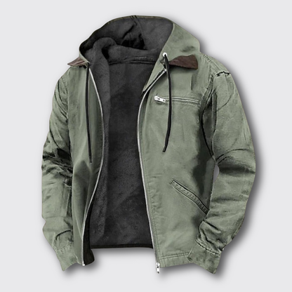 Men’s Hooded Padded Winter Jacket