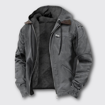 Men’s Hooded Padded Winter Jacket
