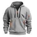 Men’s Oversized Slate Grey Pullover Hoodie