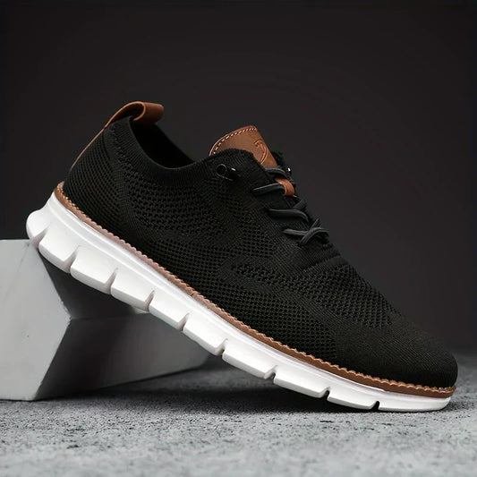 Men’s Breathable Lightweight Lace Up Sneakers