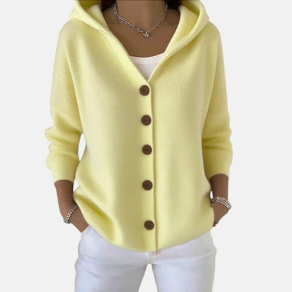Women’s Soft Hooded Knit Cardigan
