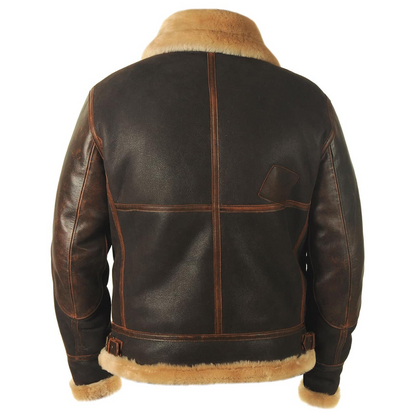 Men’s Classic Aviator Bomber Jacket
