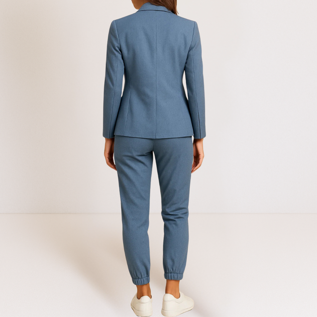 Women’s Tailored Two-Piece Blazer And Pants Set