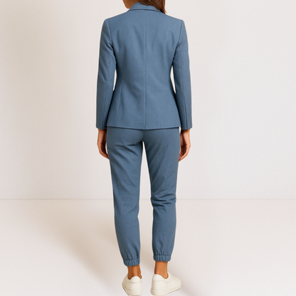 Women’s Tailored Two-Piece Blazer And Pants Set