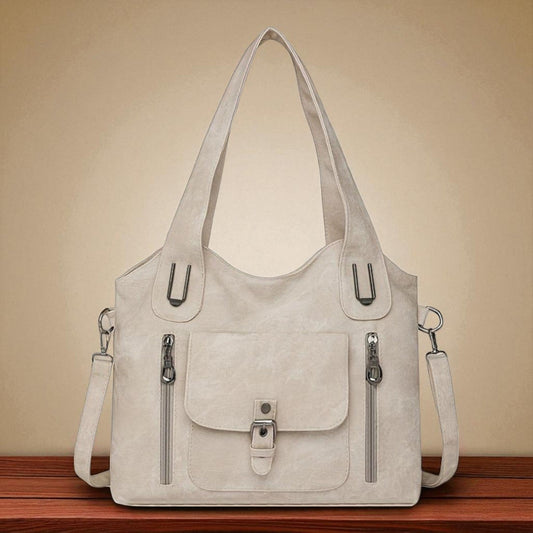 Women’s Beige Detachable Strap Shoulder Bag
