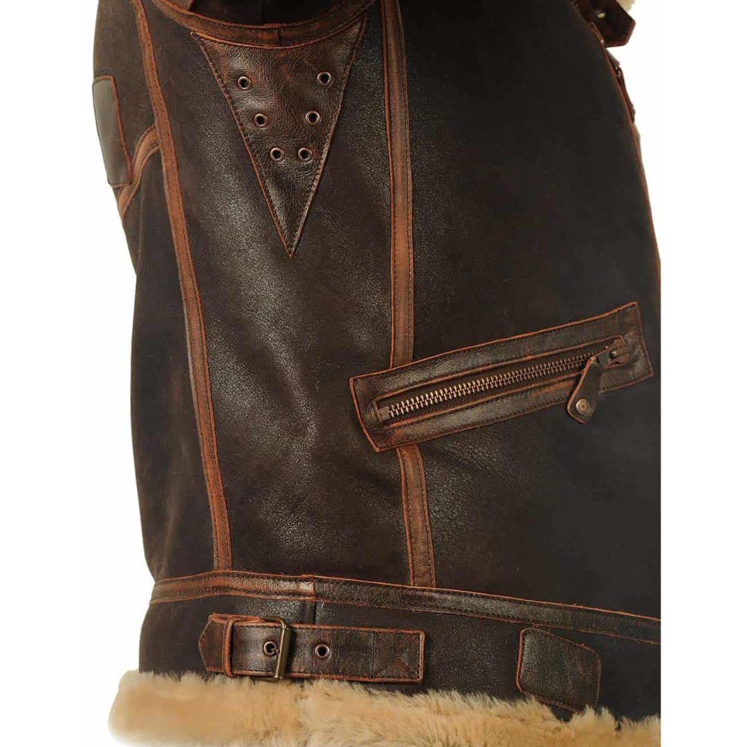 Men’s Classic Aviator Bomber Jacket