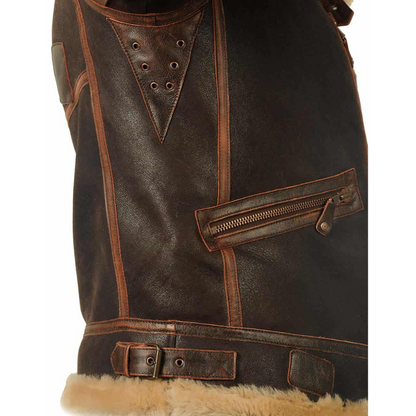 Men’s Classic Aviator Bomber Jacket