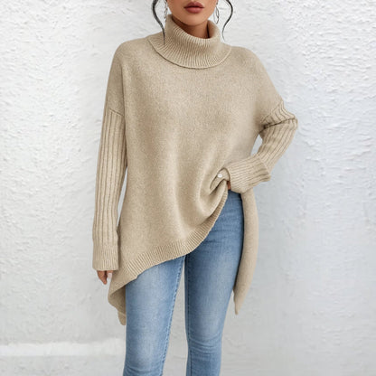 Women’s Casual Relaxed Fit Turtleneck Sweater