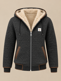 Women’s Sherpa Lined Quilted Zip Up Hooded Jacket