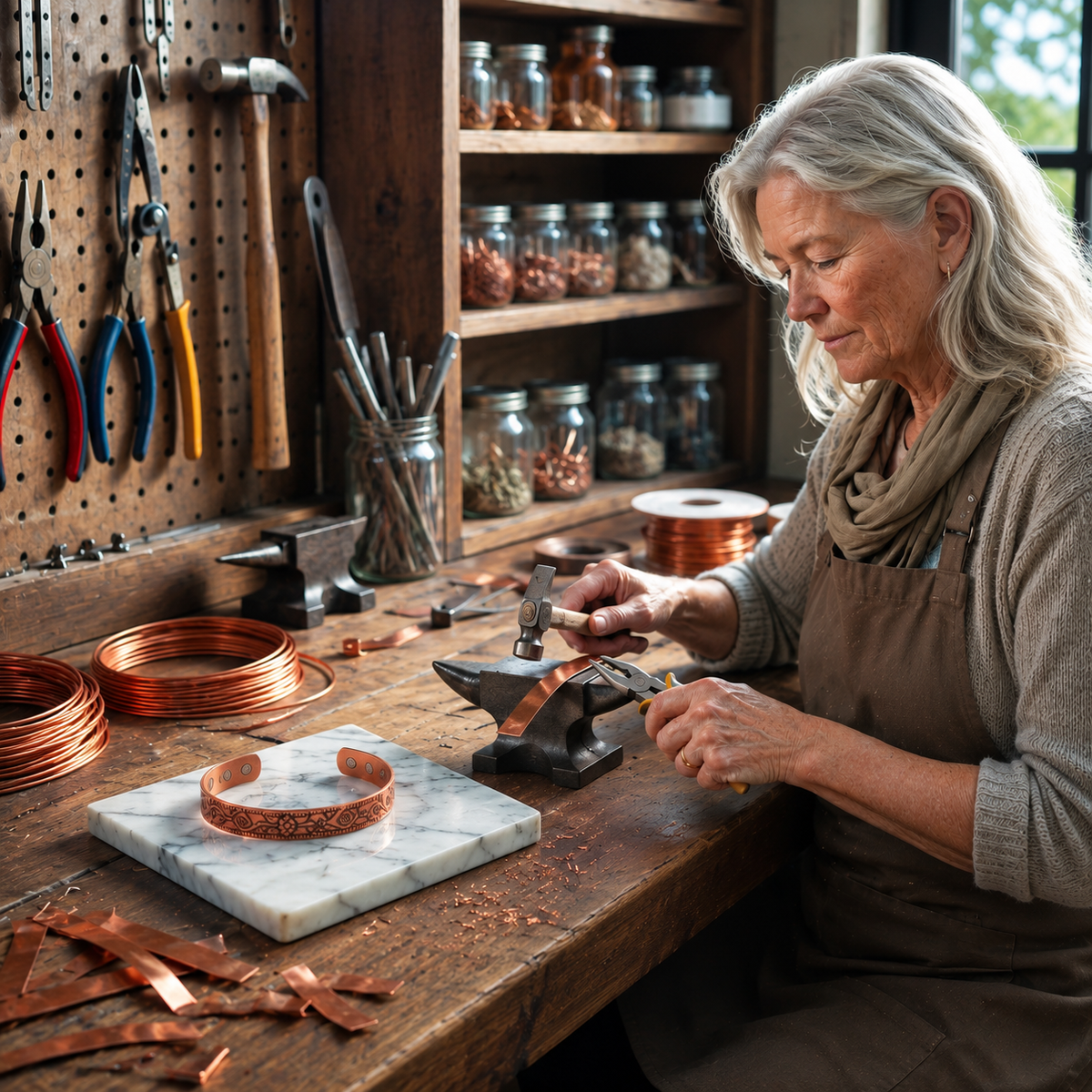 Swift Copper Bracelet