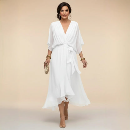 Gabriella | Flowy Dress with V-Neck