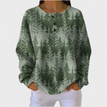 Women’s Classic Christmas Tree Print Sweater