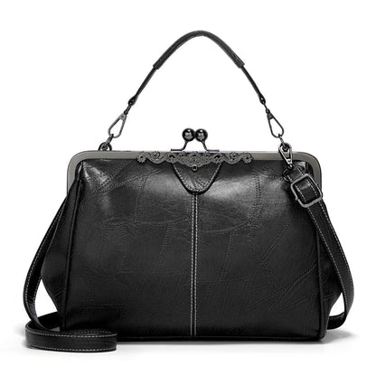 Women’s Pink Flap Magnetic Snap Handbag
