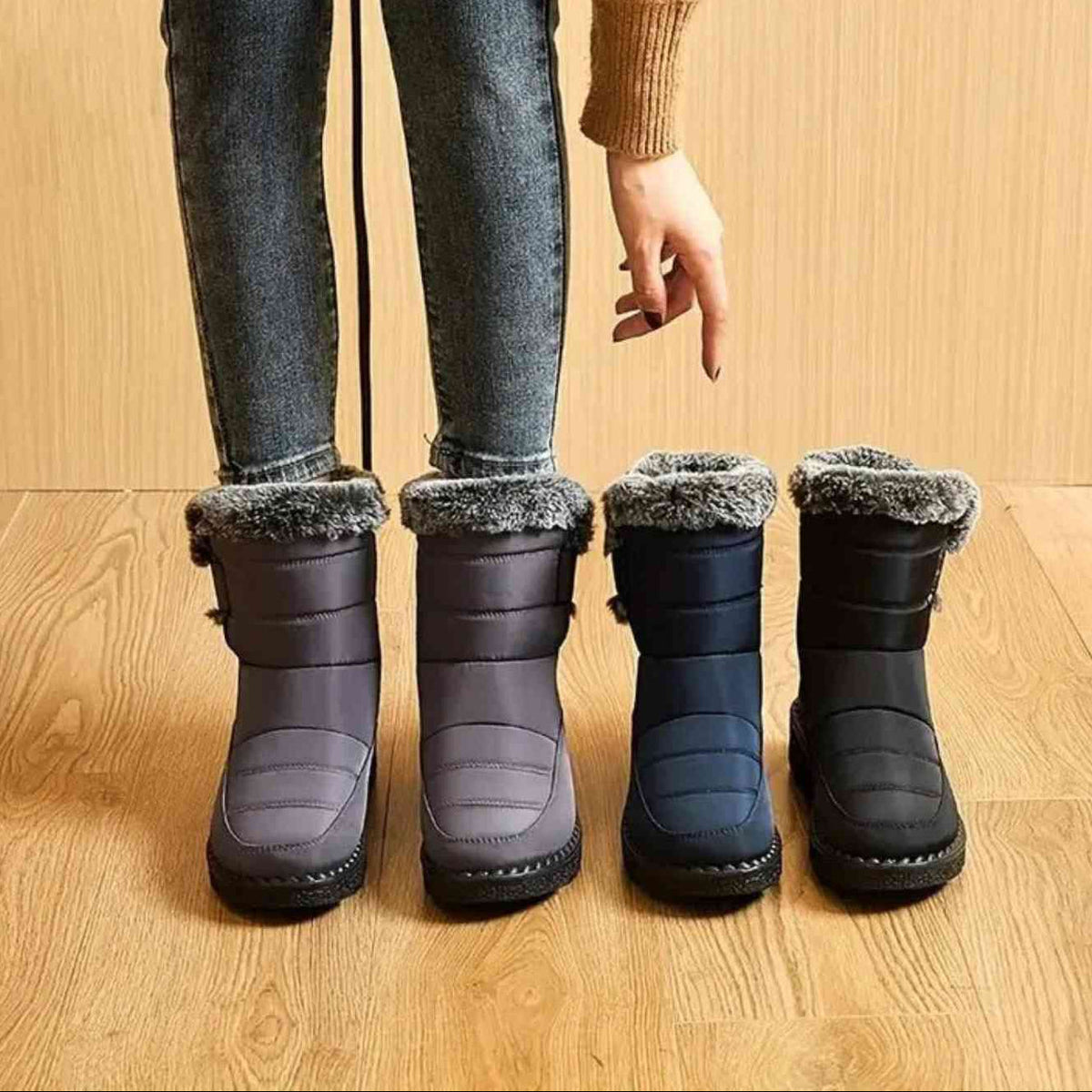 Women’s Insulated Non Slip Winter Snow Boots