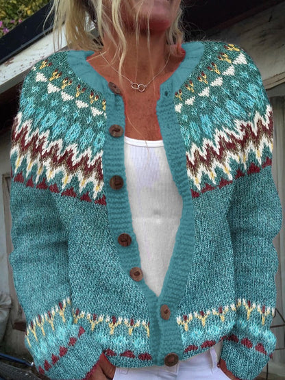 Serenity | Vintage Icelandic Cardigan