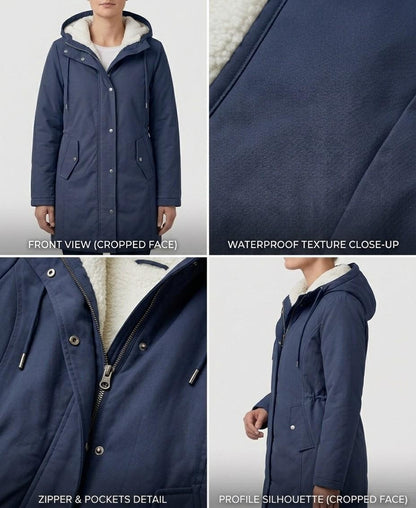 Women’s Warm Hooded Puffer Coat