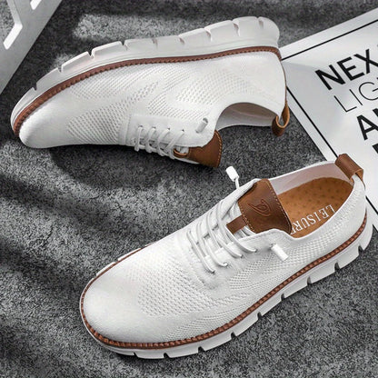 Men’s Lightweight Breathable Knit Sneakers