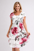 Sabrina | Layered Chiffon Dress