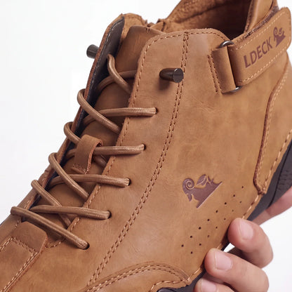 Water-Resistant Breathable Arch Support Walking Shoes