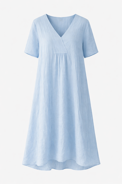 Luna | Breeze Linen Midi Dress