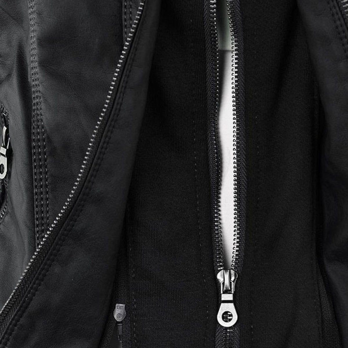 Women’s Zip-Front Biker Jacket